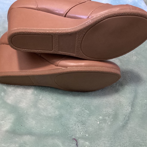 Women’s Dream Pairs Tomson Casual Fashion Lace Up Low Wedge Heel Booties Shoe - Picture 5 of 6